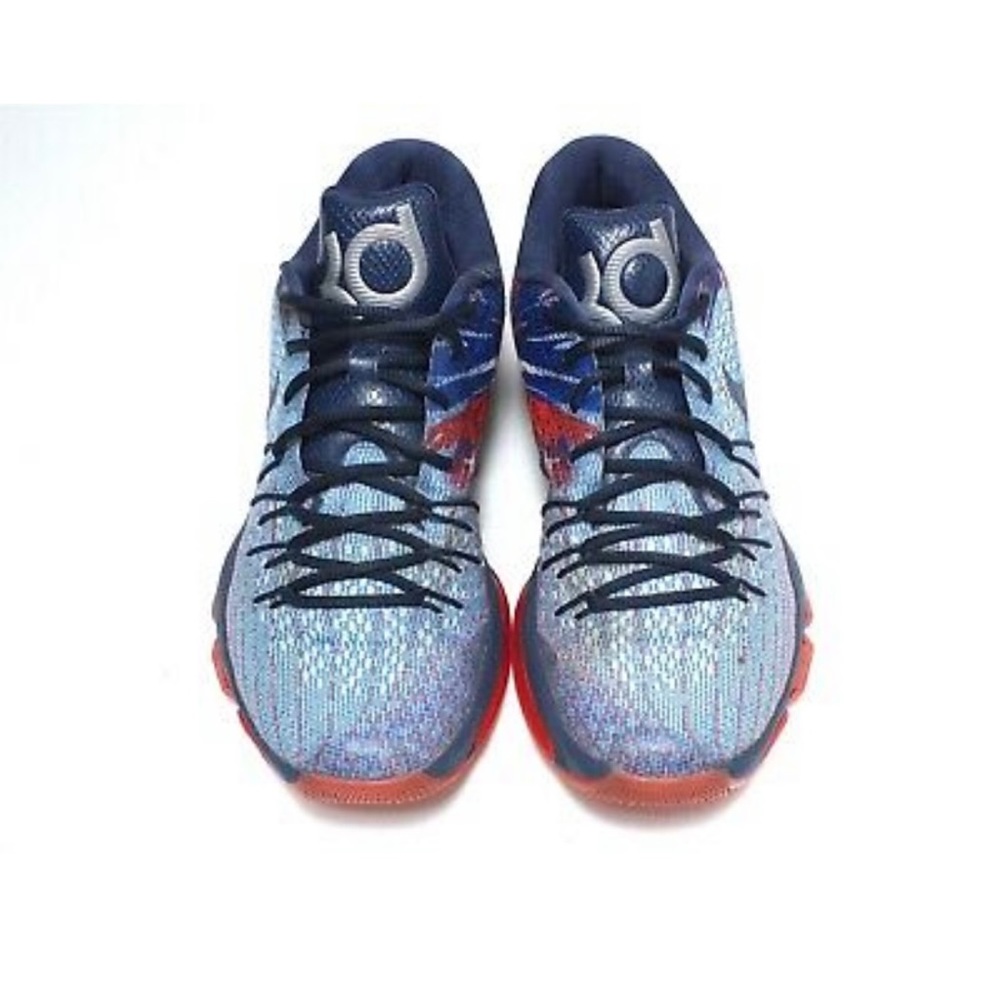Nike KD8 Shoes Red/White/Blue Men’s Size 11